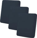 Easy-Going Stretch Individual Chair Couch Cushion Cover Sofa Cushion Furniture Protector Sofa slipcover Soft Flexibility with Elastic Bottom (3-Piece Sofa Cushion Cover, Dark Blue) by Easy-Going