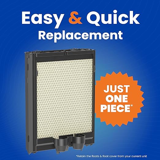 AprilAire H445EZ1 Humidifier Filter/Water Panel Assembly Replacement Kit for AprilAire Whole-House Humidifier Models: 400, 400A, 400M (2-pack) - Image 2