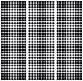 735pcs Small Felt Furniture Pads, Self-Adhesive EVA Foam Dot Circles, Round Felt Furniture Stickers for Desks Drawers Vases Photo Frames Cabinets Doors Candlesticks- Black by Unknown