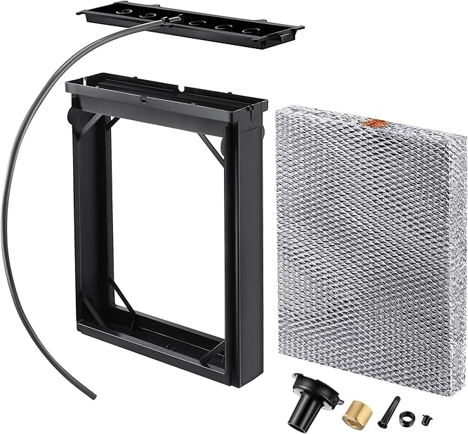 Enhon 1 Pcs Humidifier Maintenance Kit with Model No. 35 Filter Panel, All Aluminum Humidity System Replacement Filter Compatible with AprilAire 4839 Whole Home Humidifier Model 600, 600A,600M Parts by Clickhere
