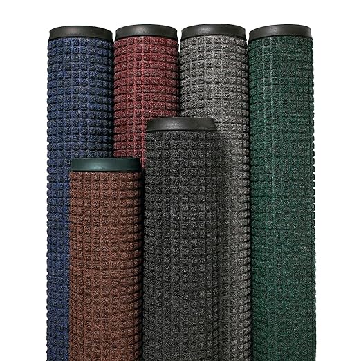 NoTrax 166 Guzzler™ Rubber-Backed Entrance Mat, for Home or Office 3' X 4' Hunter Green - Image 7