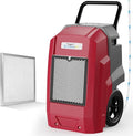 ALORAIR Storm Pro Commercial Dehumidifier 180 PPD, LGR Portable Dehumidifier with Pump, cETL Listed, 6 Years Warranty, LCD Display, for Clean-Up, Flood, Moisture by ALORAIRSOLUTIONSINC0J0DC