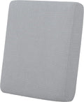 Easy-Going Stretch Chair Cushion Cover Sofa Cushion Furniture Protector Sofa Seat Sofa Slipcover Sofa Cover Soft Flexibility with Elastic Bottom(Chair Cushion, Silver Gray) by Easy-Going