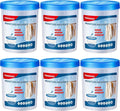 6 Pack Refillable Moisture Absorbers, 18OZ Humidity Absorber Bucket, Moisture Absorbers for Closet, Dehumidifier Bucket for Wardrobes、 Kitchens and Bathrooms, Fragrance Free Humidity Absorber by Unknown