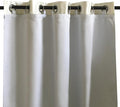 DriftAway Thermal Insulated Blackout Curtain Liner 2 Panels Each Liner Size 50 Inch by 80 Inch Rings Included by DriftAway