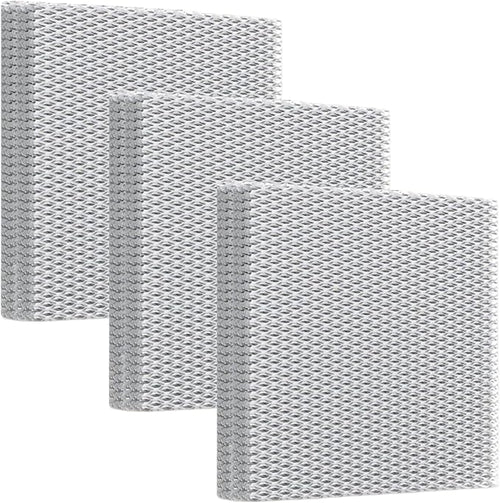 10 Water Panel Humidifier Replacement Pad Filter Compatible with AprilAire Whole-House Humidifier Models 110, 220, 500, 500A, 500M, 550, 550A, 558, Compatible with Honeywell HC22P Humidifier (3 Pack) by Unknown