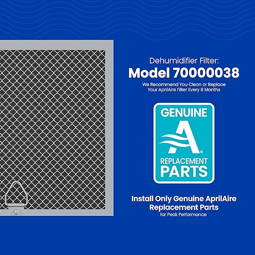 AprilAire E050PZ 50-Pint Professional-Grade, Whole-House Dehumidifier with drain hose for up to 1,600 Sq. Ft. with S86WMUPR Wi-Fi Thermostat, Drain Hose, Condensate Pump, Bracket, and Hanging Kit - Image 7