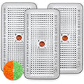 100 Gram 3 Pack Indicating Silica Gel Canister, Gun Safe Dehumidifier (Orange to Green), Reusable Desiccant Canister Dehumidifier by Wisesorb