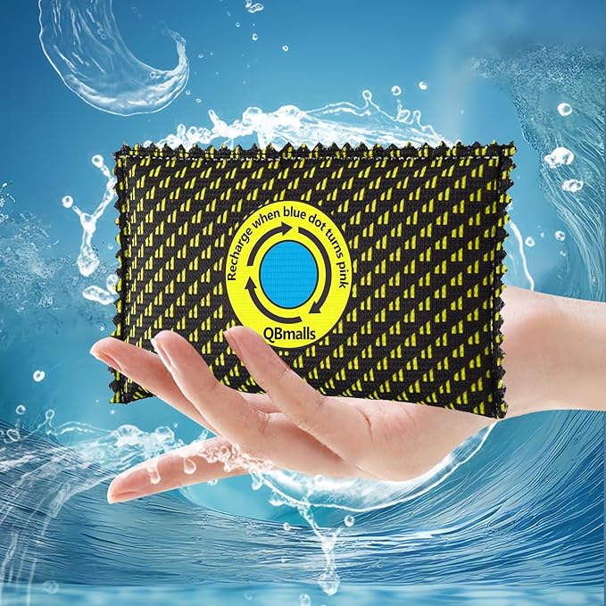 100g Rechargeable Desiccant Pack of 10,Moisture Absorber for Storage Bins,Gun Safes,camper and Cars,Desiccant Dehumidifier for Closets,Drawer,Luggage and Small Spaces - Image 4