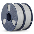 Matte PLA Filament 1.75mm, 2kg(4.4lbs) SUNLU 3D Printer Filament, Matte Surface Texture, No Clogging, Less Brittle, White+White by YOOPAI