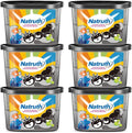 NATRUTH Moisture Absorbers with Activated Charcoal,800ml(6-Pack)*12.5 OZ Portable Closet Dehumidifier, Odor Eliminator Absorber Bucket,Humidity Absorber,Dehumidifier for Bathrooms, Kitchen & Boats by HOME