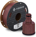 Polymaker Fiberon ASA-CF08 Dark Red Carbon Fiber 3D Printing Filament 1.75mm 0.5KG, UV & Weather Resistant, High Rigidity, Heat Resistant, Easy to Print, Functional Parts & Prototypes by Polymaker