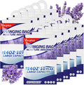 Vacplus Moisture Absorbers, Hanging Closet Dehumidifier Bags, Humidity Packs, Desiccant, Closet Dehumidifiers with Lavender Fragrance, 10 Pack, 14.0 OZ by Vacplus