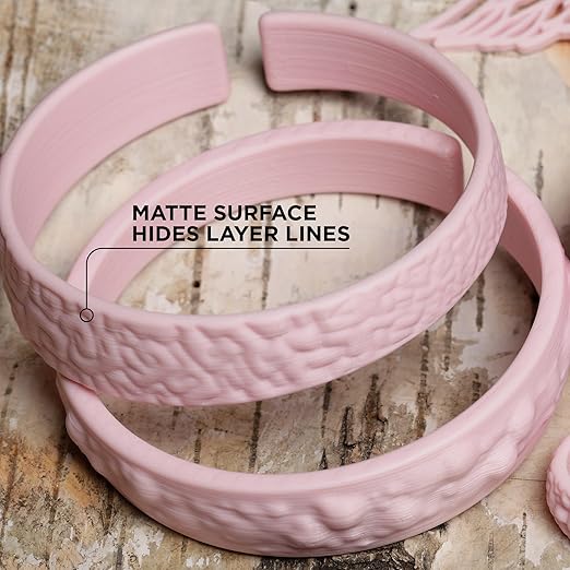 Polymaker Matte PLA Filament Sakura Pink 1.75mm 1kg 3D Printing Filament, PolyTerra 3D Printer PLA Filament - Image 2