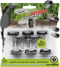 Slipstick Gorilla Outdoor Adjustable Furniture Levelers (8 Pack) Weatherproof Screw in Leg Glides for Chairs, Tables, and Outdoor Furniture Feet, 1-1/8 Inch Berber Glide, M6 Thread by Slipstick