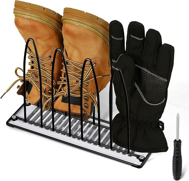 Metal Shoe Drying Rack, Shoes, Boot, and Glove Drying Rack, Dryer Racks for Shoes and Dryer Shoe Racks Inside Dryers by Unknown