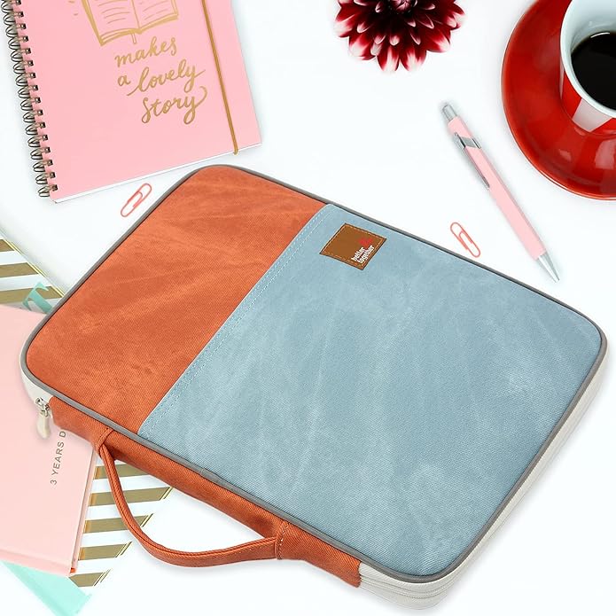 Document A4 Bag Case Waterproof Organizer Portfolio Office Travel Zipper Multi-Function Pouch - Image 7