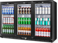 Beverage Refrigerator, 53.15W Inch 12 Cu.Ft Drink Fridge, Back Bar Beer Fridge with 3 Glass Door, 35.43" Height Beverage Cooler, Built-in & Undercounter Commercial Back Bar Cooler for Kitchen Shop Bar by Velieta-SpecialistinFridge