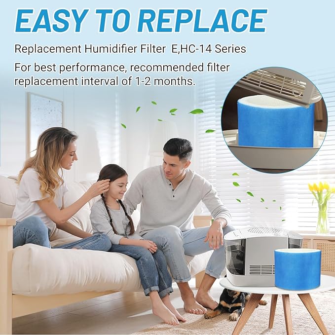 Lemige 3 Pack Upgraded HC14 Filter E Compatible with HC-14 Series HC-14V1 HC-14 HC-14N, Models HCM-6009 HCM-6011 HEV680 HEV685 Series - Image 4