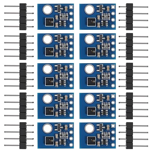 UMLIFE 10 pcs AHT20 I2C Temperature and Humidity Sensor Module high-Precision Humidity Sensor Probe DHT11 AHT10 Upgraded Version for Arduino by UMLIFE