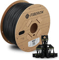 Polymaker Fiberon Black PET-GF15 3D Printer Filament 1.75mm 3KG, 15% Glass Fiber Reinforced, High Strength & Heat Resistance, Ideal for Automotive, Industrial & Functional Parts, AMS Compatible by Polymaker