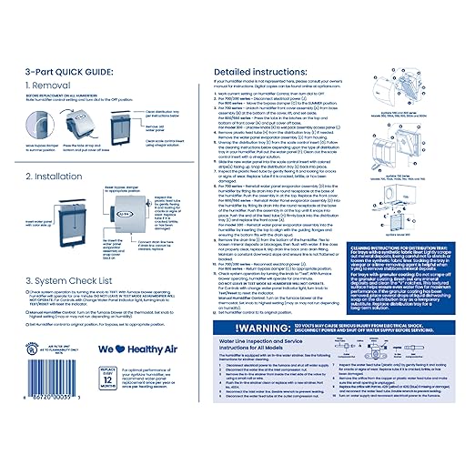 AprilAire 35 Water Panel Humidifier Filter Replacement for AprilAire Whole-House Humidifier Models 300, 350, 360, 560, 560A, 568, 600, 600A, 600M, 700, 700A, 700M, 760, 760A, 768 (Pack of 2) - Image 9