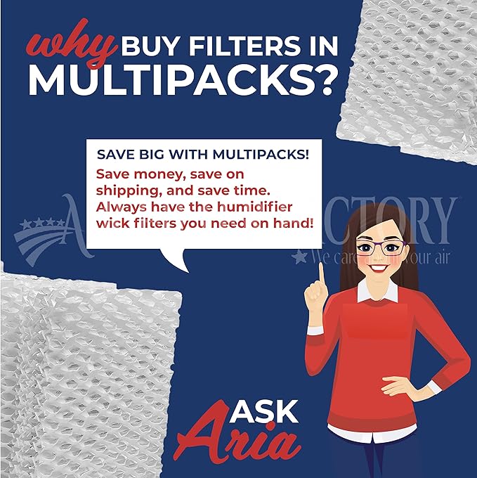 Air Filter Factory Replacement For Sears Kenmore 14906 Humidifier Wick Filter - Image 3