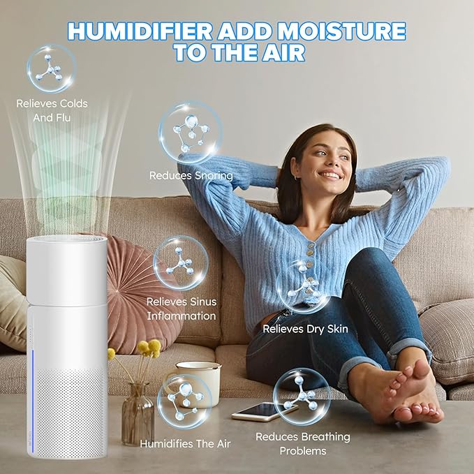 Afloia Washable Humidifier Filter, Wicking Filter, Durable Wet Curtain, Compatible with MIRO PRO and KILO PRO Air Purifier & Humidifier - Image 6