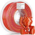 LANDU Silk PLA Filament 1.75mm 3D Printer Multicolor Filament Gradient Color Changing Filament 1kg (2.2lbs) Dimensional Accuracy +/- 0.07 mm Silk Candy by LANDU