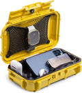 Evergreen 56 Dry Box - EDC Tough Protective Case USA Made for Organization of Cameras, Phones, Camping, Fishing, Hiking, Water Sports (Yellow) by EvergreenCases