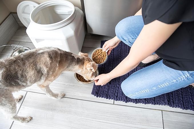 Gamma2 Vittles Vault Dog Food Storage Container with Airtight Lid, holds up to 25-30 Pounds of Dry Pet Food, Cat Kibble and Bird Feed, BPA Free, Made in USA - Image 4
