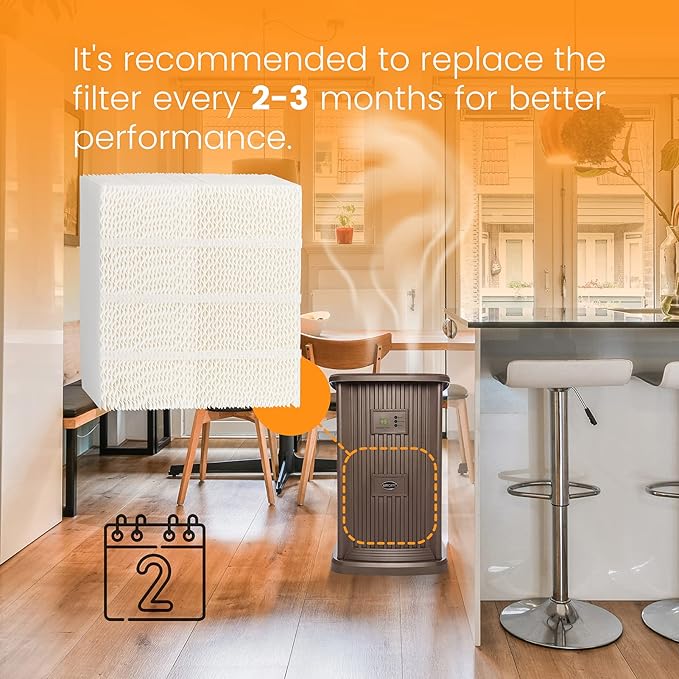ANTOBLE 1043 Humidifier Filter Replacement for Essick Air AIRCARE EP9500 EP9700 EP9800 EP9R500 EP9R800 826000 831000 and Bemis Space Saver 800 8000 Series Evaporative Humidifiers - Image 6