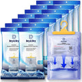 Dry & Dry 14 Packs [Net 14.1 Oz/Pack] Moisture Absorbers Dehumidifiers for Home Dehumidifier for Basement Dehumidifiers for Bedroom Small Dehumidifiers - Dehumidifiers Moisture Absorbers by DryDry