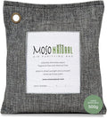 Moso Natural Air Purifying Bag 500g | Premium Bamboo Charcoal Odor Absorber for Home, Bedroom, Kitchen, Basement | Unscented Pet Odor Eliminator | Large Room Charcoal Deodorizer Bag Covers 250sqft by MosoNatural