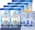 Dry & Dry Premium Moisture Absorbers Dehumidifiers for Home, Basement, Bedroom, Small Dehumidifiers - Blue & White (8 Pack) 14 ounce by DryDry