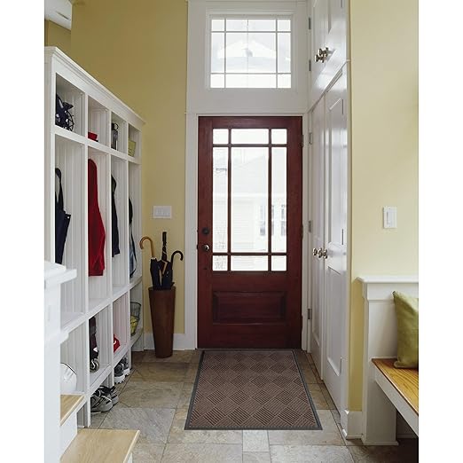 NoTrax 168 Opus™ Rubber-Backed Entrance Mat, for Home or Office 3' X 10' Brown - Image 4