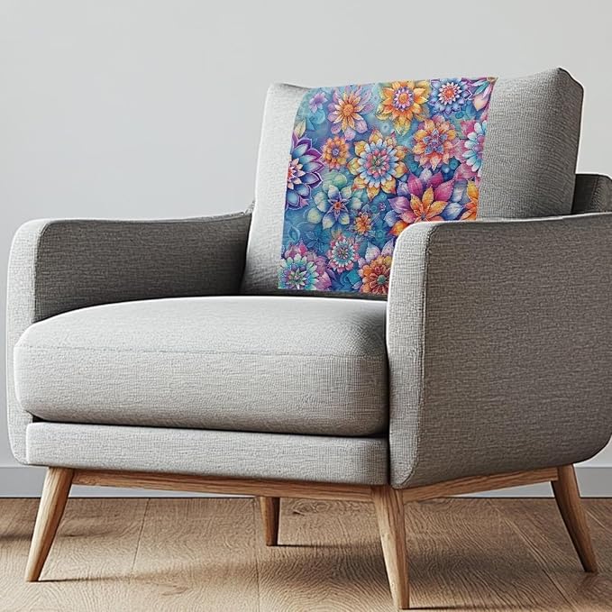 Tropical Flower Sofa Headrest Covers Anti-Fade Protective Sofa Covers Pet-Scratch Resistant Recliner Backrest Cover 16.53 x 26.18 in Furniture Protector for Office Living Room by Unknown