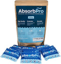 Rechargeable Dehumidifier Bag 10-Pack - 100g Reusable Moisture Absorbers - Silica Gel Packets for Bins, Totes, Gun Safe, Food Storage, Clothes, Cars, and Boats by AbsorbPro