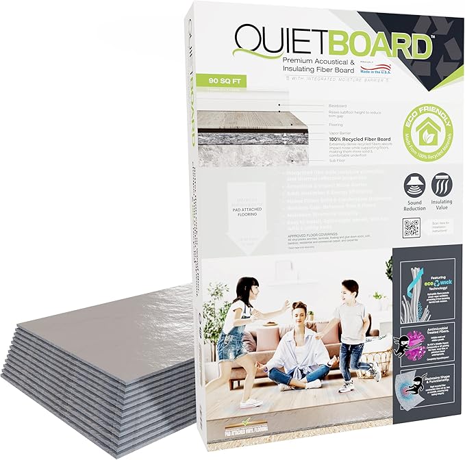 QuietBoard Underlayment – 15 Panels, 90 sq ft - Image 3