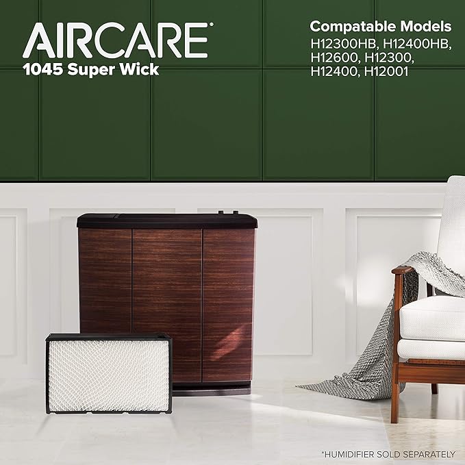 AIRCARE 1045 Replacement Console Wick, Black (2) - Image 3
