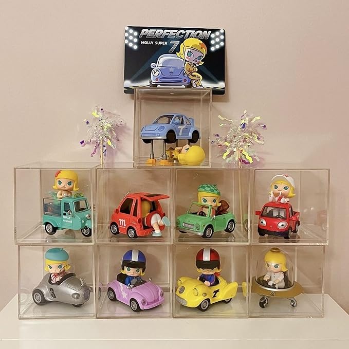KissYou Acrylic Box with Lid 2 Pieces Clear Square Cube Jewelry Storage Box Small Plastic Containers for Weddings, Candies & Accessories - Image 9