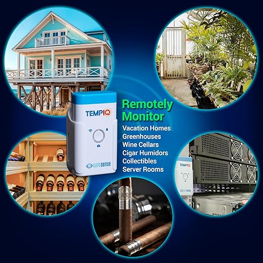 TEMPIQ Remote WiFi 2-Pack Temperature & Humidity Sensor - App Integration, Alerts, Helps Monitor 2nd Home, AirBnb, RV, Pets,Freezer and Server Room, Indoor & Outdoor Hygrometer & Thermometer - Image 7