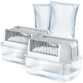 HUMYDRY Moisture Absorber Dehumidifier Device, Magnum Pack of 2 Devices of 35.3 Oz With 2 Pre-Measured Refills, Fragrance Free Humidity Absorber For Basements Bedrooms And Large Enclosed Spaces by Humydrymoistureabsorbers