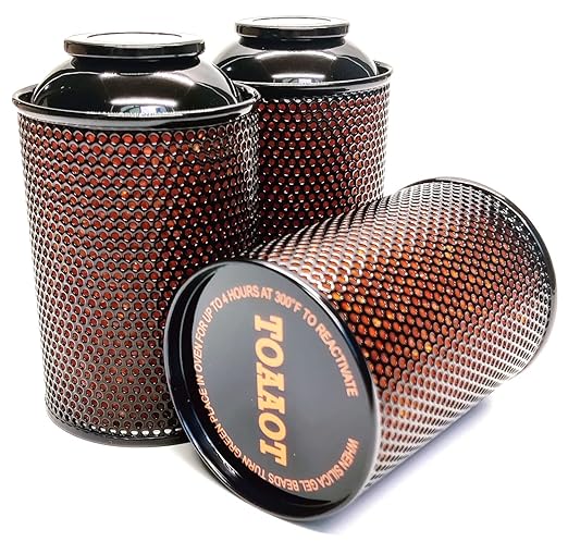 Gun Safe Dehumidifier, Moisture Absorbers, TOAAOT 200g Silica Gel Canister for Gun Case, Tool Box (3 Units) - Image 7
