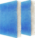 HQRP 2-Pack Wick Filter T Compatible with Honeywell HFT600 / HFT600PDQ Replacement fits Honeywell HEV615 HEV620 HEV600 Humidifiers, with Blue Pre-Filter by HQRP
