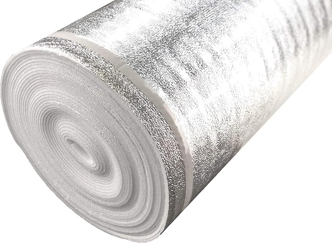 AMERIQUE 691322305517 4TH Generation Luxury 3.5 mm Thick Flooring Underlayment Padding 3-in-1 Heavy Duty Foam with Tape & Vapor Barrier, Extreme Sound Reduction, 600 sq. ft., Platinum (Pack of 3) - Image 3