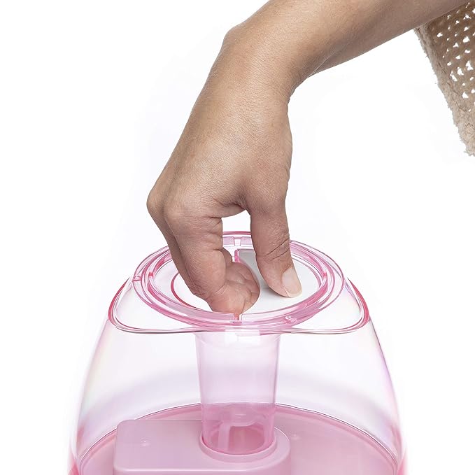 Safety 1st Filter Free Cool Mist Humidifier, Pink, Pink - Image 4