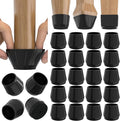 24PCS Silicone Chair Leg Floor Protectors for Hardwood Floors, Thicken Rubber Chair Leg Cap Covers, Non Slip Furniture Leg Pads to Protect Wood Tile Floors from Scratches and Reduce Noise by Violibar