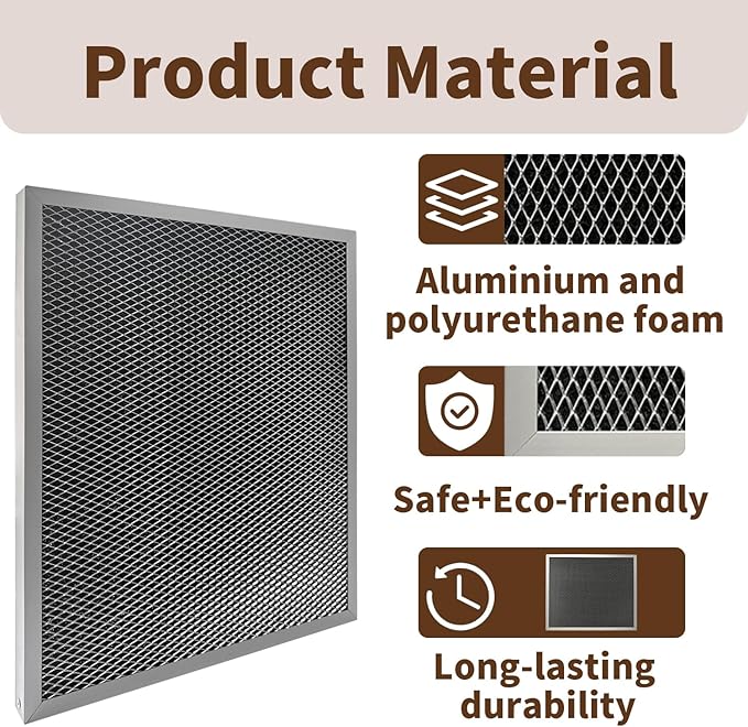 2 Pack 5443 MERV 8 Dehumidifier Filters Compatible with Aprilaire Whole-House Dehumidifiers Models 1830, 1850, 1852, Replacement for Ventilation Models 8191, 8192 - Image 5