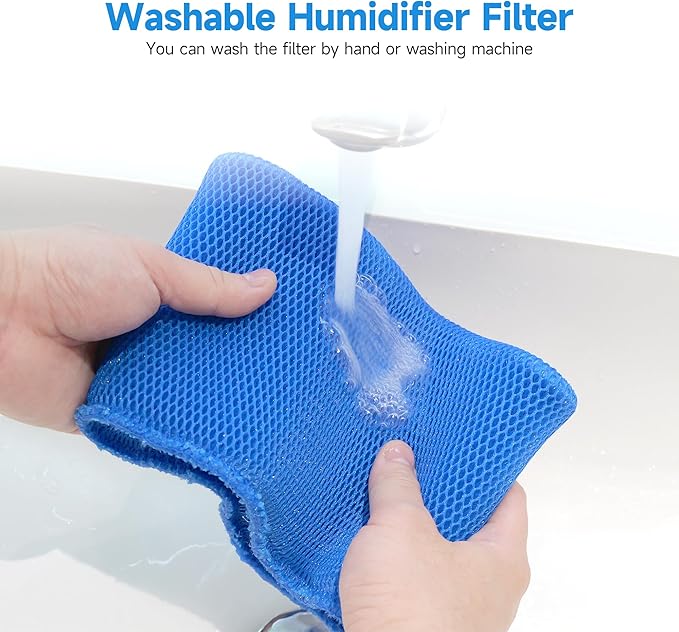 2 Packs HM774S Replacement Wick Filter Compatible with DREO Smart Evaporative Humidifier HM774S for Large Room up to 1000ft², 800ml/h High Output Air Humidifiers for Bedroom - Image 4